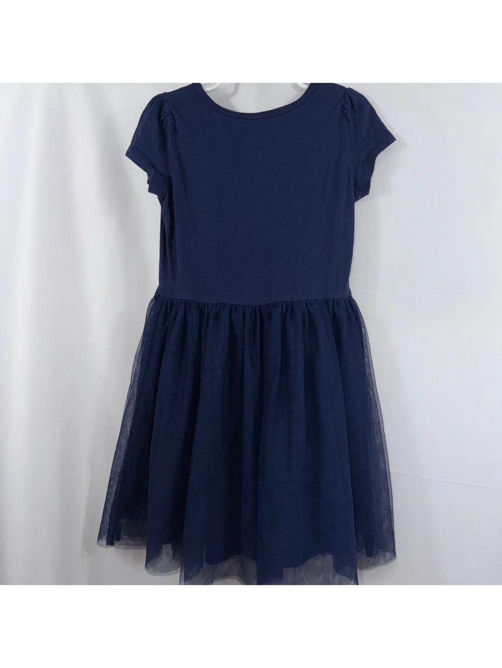 Carter’s Kid Girls Navy Tulle Dress Size 6/6X
